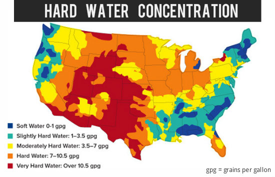 Hard-Water-Map