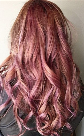 Rose Gold Hair Color Formula