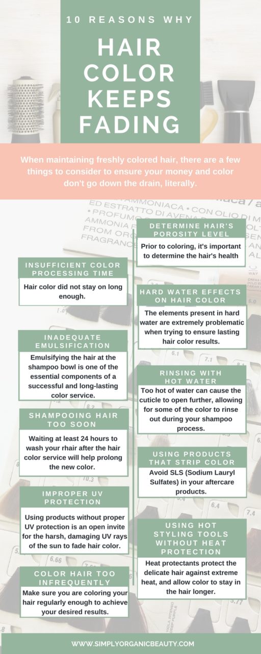 Why is My Hair Color Fading? 10 Things to Consider!