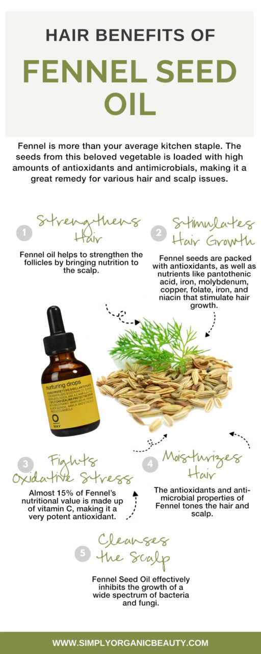 FENNEL SEED OIL BENEFITS: The Beauty Hack to Healthy Hair - Simply Organics