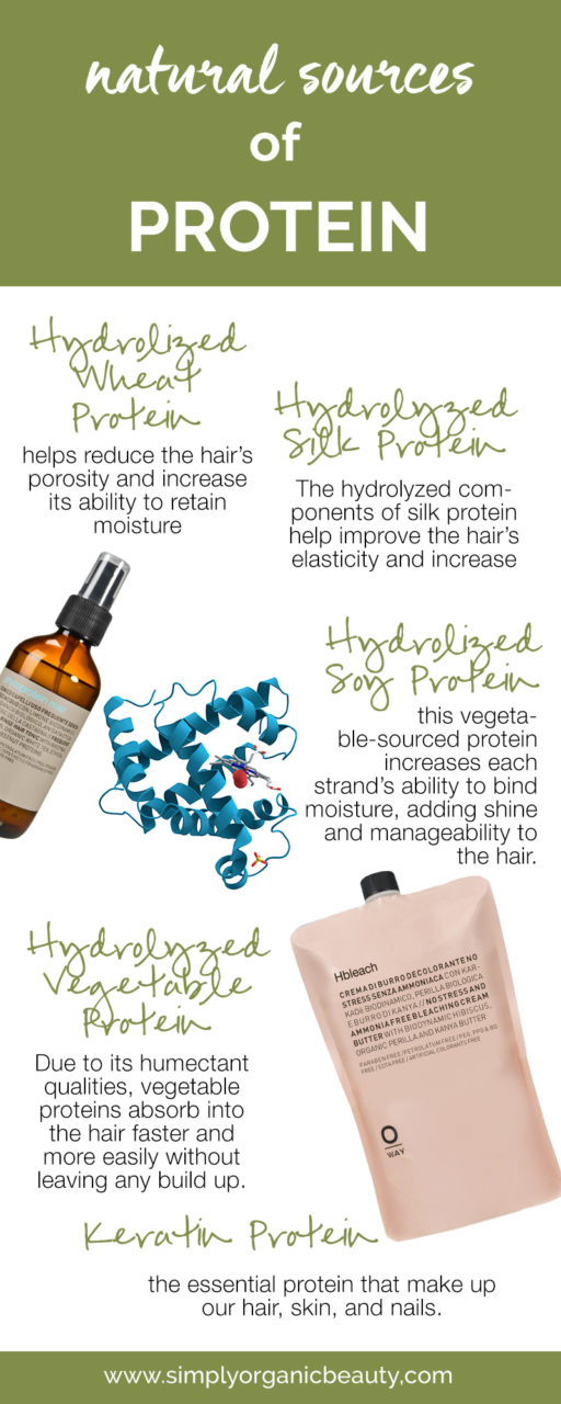 Naturally Occurring Proteins That are Great for the Hair - Simply Organics