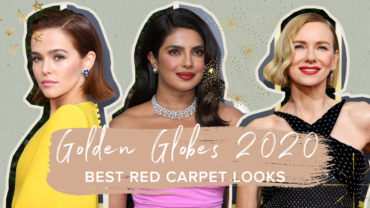 Best of Golden Globes 2020 Red Carpet Hairstyles - Simply Organics
