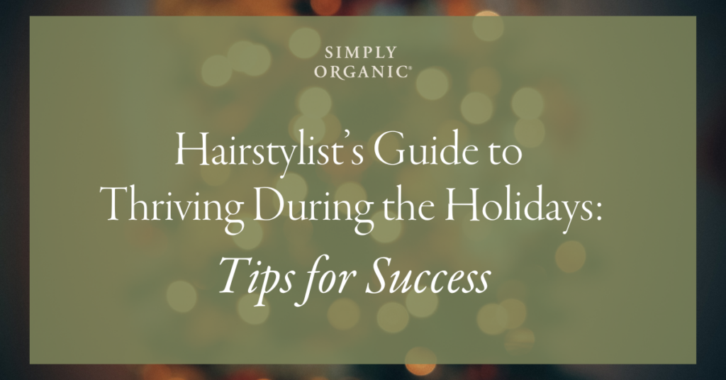 Stylist Guide to Thriving During the Holidays Blog Header