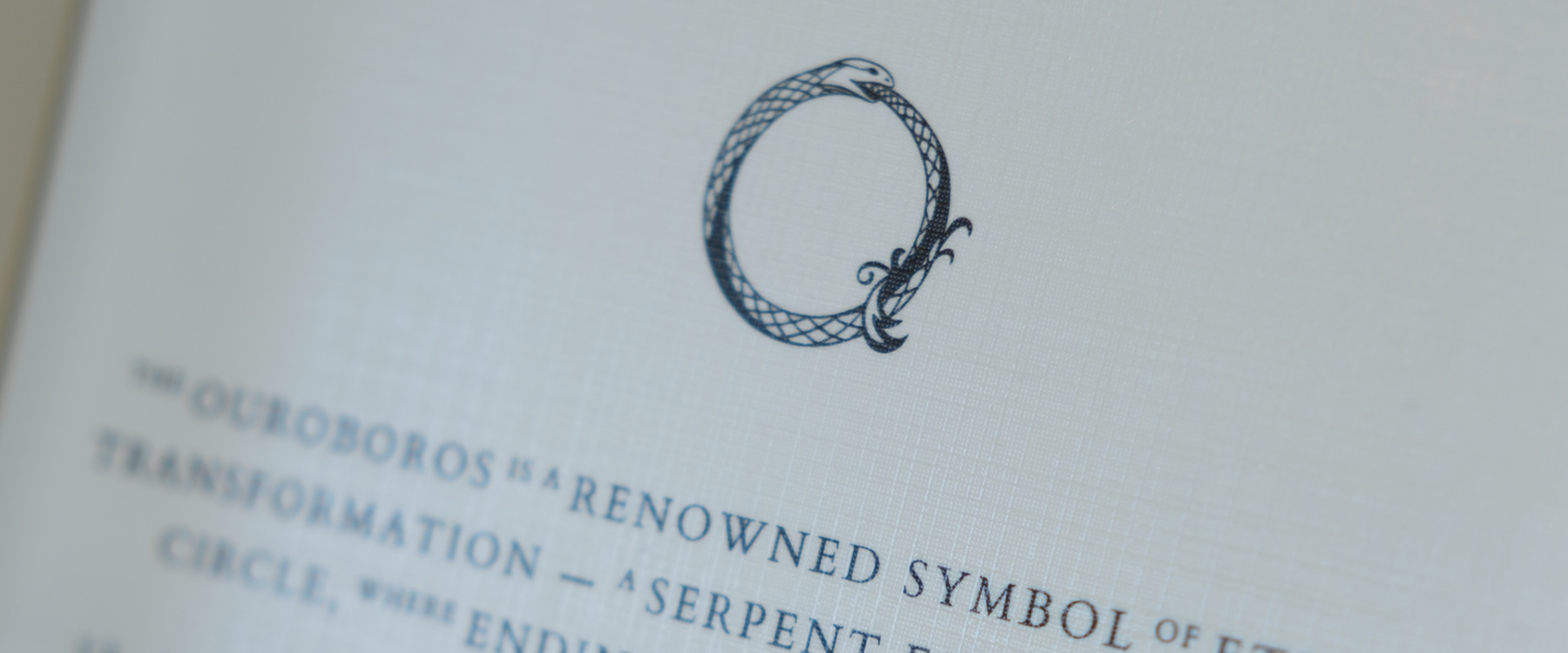 Alchemic Liquid Oroboros Banner